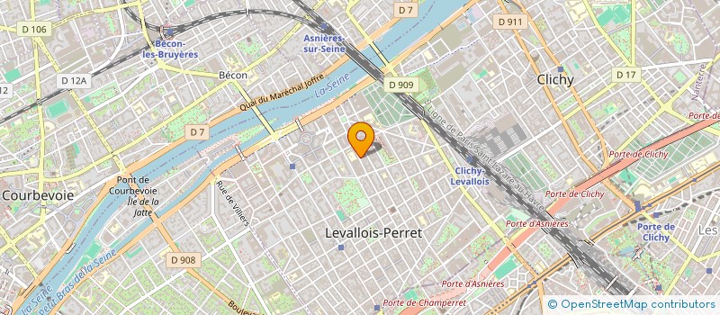 localisation de l'entreprise SARL MDR SPEED PIZZA à LEVALLOIS-PERRET