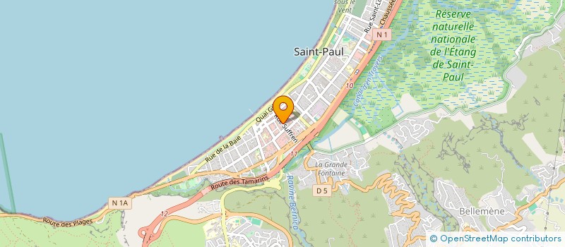 localisation de l'entreprise SARL MDS DISTRIBUTION - MODERNY'S SPORT à SAINT-DENIS