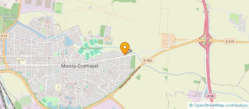 localisation de l'entreprise SARL MDVG à MOISSY-CRAMAYEL