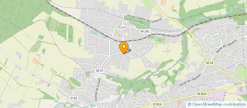 localisation de l'entreprise SARL MEA  BRAX