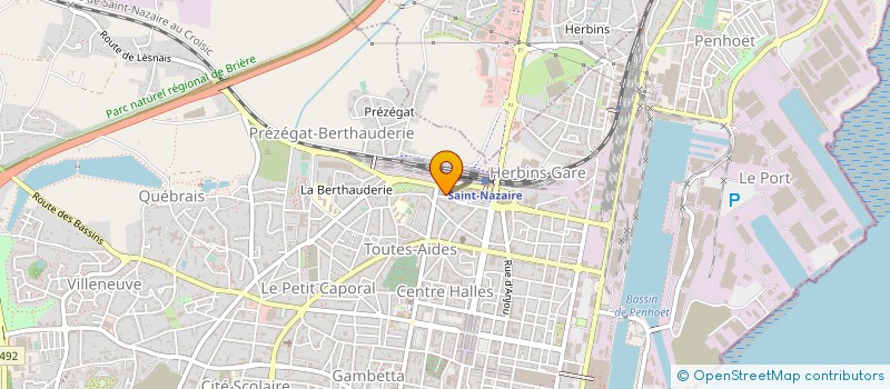 localisation de l'entreprise SARL MECA MOTO à SAINT-NAZAIRE