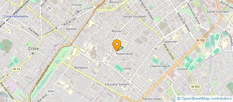 localisation de l'entreprise SARL MECA SOUD à ROUBAIX
