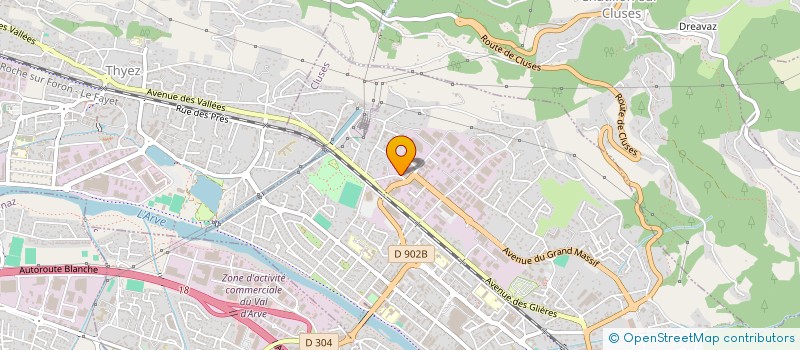 localisation de l'entreprise SARL MECA SPORT EVOLUTION à CLUSES