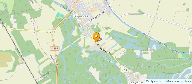 localisation de l'entreprise SARL MECA TECH  FRIGNICOURT