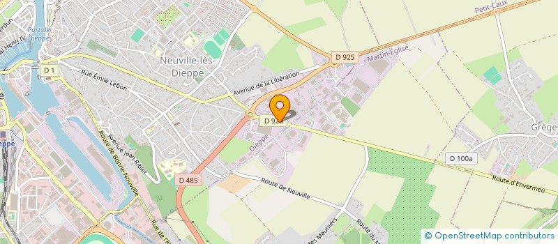 localisation de l'entreprise SARL MECA TRUCKS SERVICES  DIEPPE