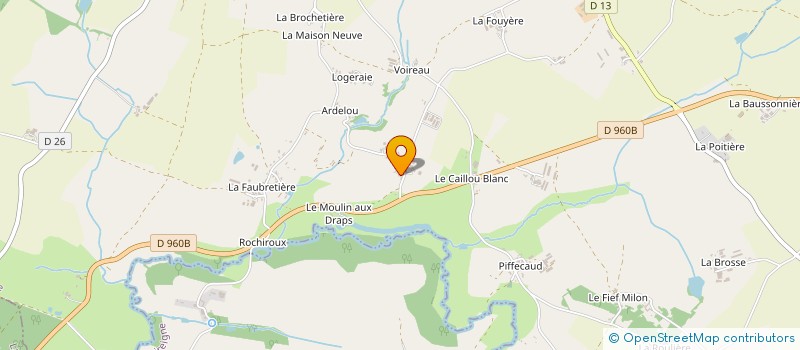 localisation de l'entreprise SARL MECADIRECT à LE BOUPERE