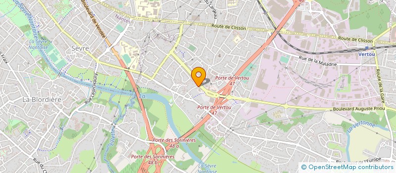 localisation de l'entreprise SARL MECAN AUTO à VERTOU