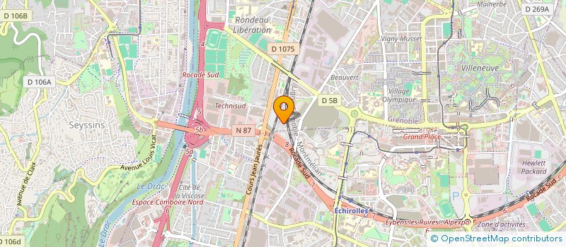 localisation de l'entreprise SARL MECANIC AIR à GRENOBLE