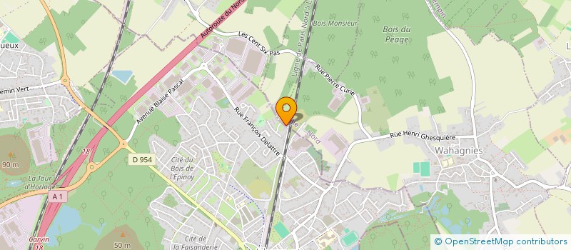 localisation de l'entreprise SARL MECAPRESS  WAHAGNIES