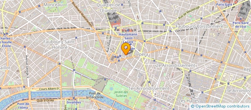 localisation de l'entreprise SARL MEDECIS à PARIS