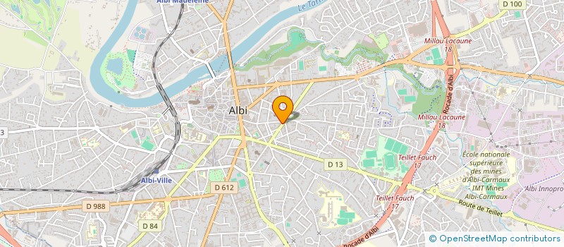 localisation de l'entreprise SARL MEDIASYS à ALBI