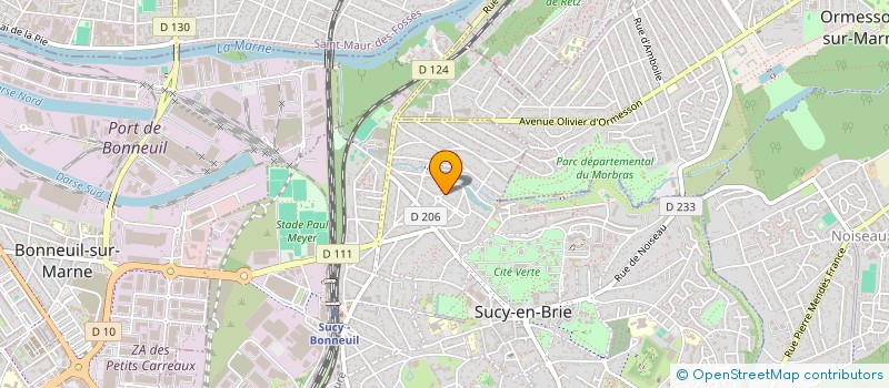 localisation de l'entreprise SARL MEDIC'ALEX  SUCY-EN-BRIE