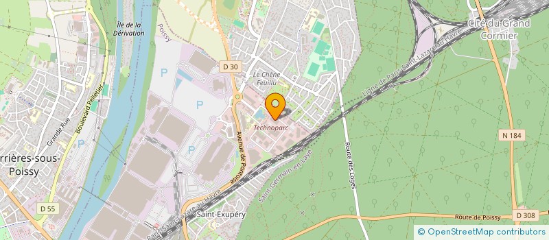 localisation de l'entreprise SARL MEDICAL  POISSY