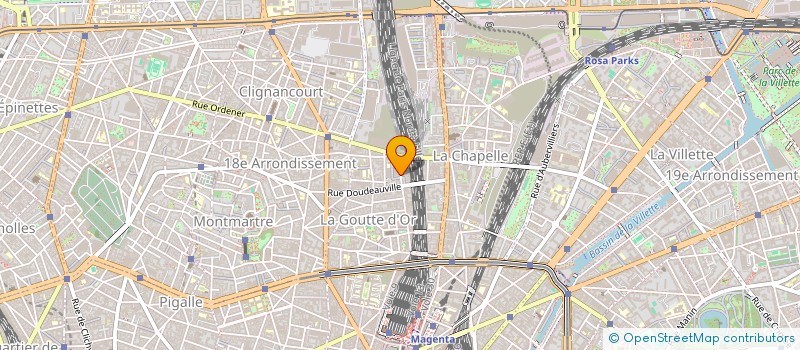 localisation de l'entreprise SARL MEDICIS CAPITAL  PARIS