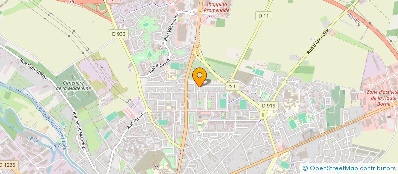 localisation de l'entreprise SARL MEDITERRANEE à AMIENS