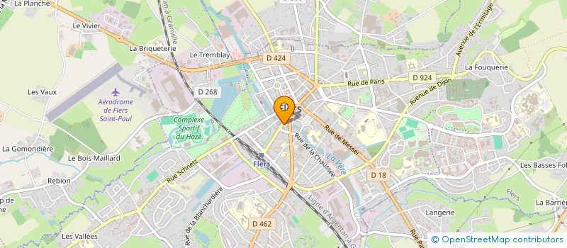 localisation de l'entreprise SARL MEGAWEST à FLERS
