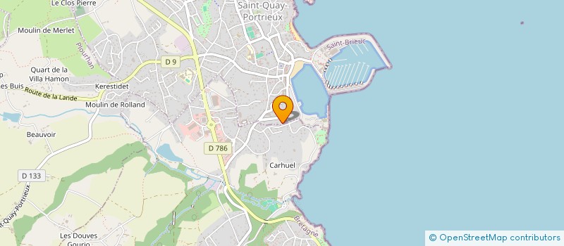 localisation de l'entreprise SARL MEHEUST AD  SAINT-QUAY-PORTRIEUX