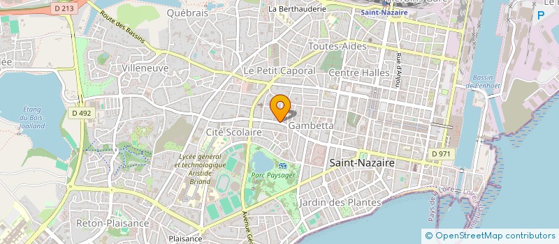 localisation de l'entreprise SARL MEIGNANT à SAINT-NAZAIRE