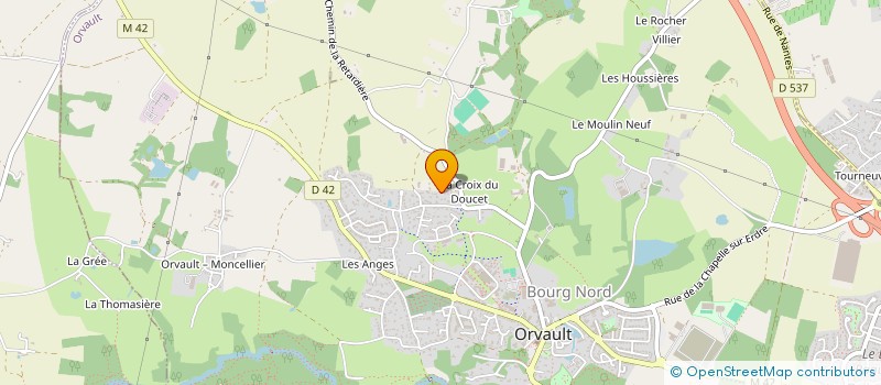 localisation de l'entreprise SARL MEIJI à ORVAULT