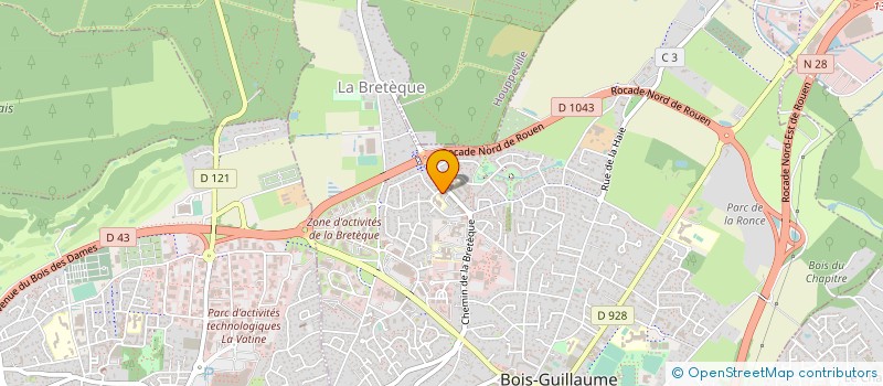 localisation de l'entreprise SARL MEILY CLEANING à BOIS-GUILLAUME
