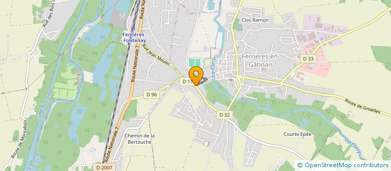 localisation de l'entreprise SARL MEIMEI à FERRIERES-EN-GATINAIS