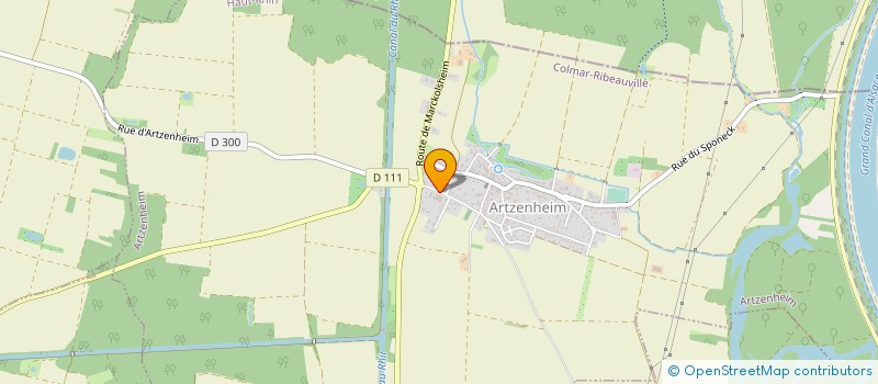 localisation de l'entreprise SARL MEINRAD ET FILS  PORTE DU RIED