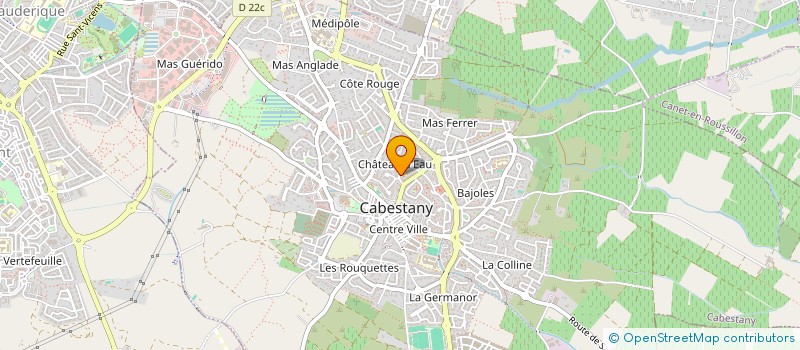 localisation de l'entreprise SARL MEIRA CASEIRO à CABESTANY