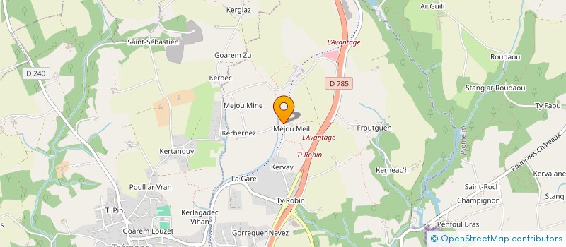 localisation de l'entreprise SARL MEJOU MEL  COMBRIT