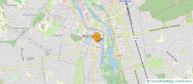 localisation de l'entreprise SARL MEL à MONTARGIS