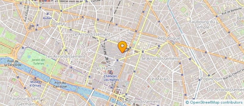 localisation de l'entreprise SARL MELA à PARIS