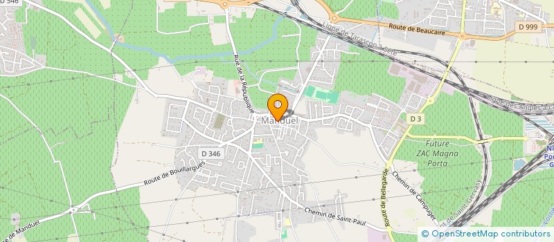 localisation de l'entreprise SARL MELANIE  MANDUEL