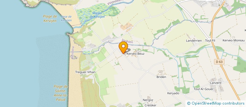 localisation de l'entreprise SARL MELCHIOR  PLONEVEZ-PORZAY