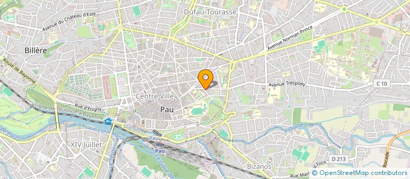 localisation de l'entreprise SARL MELI MELO PYRENEES  PAU