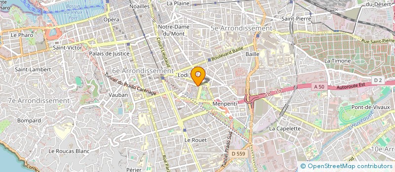 localisation de l'entreprise SARL MELIS à MARSEILLE