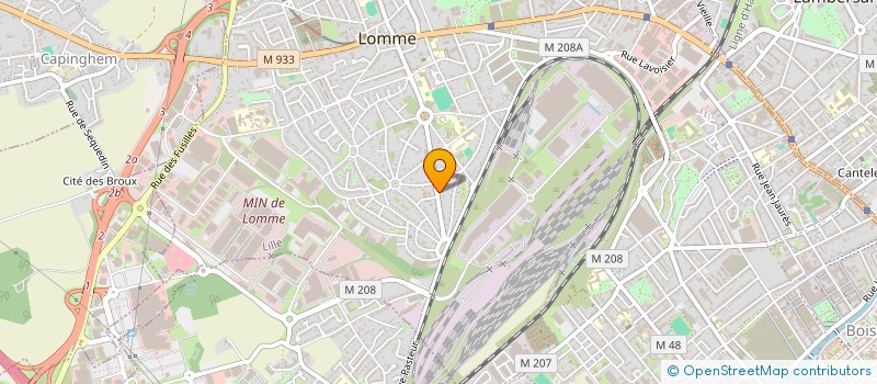 localisation de l'entreprise SARL MELIS' PIZZA à LILLE