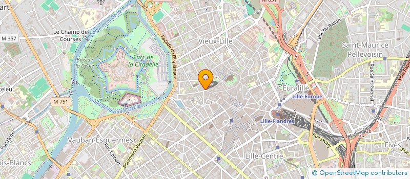 localisation de l'entreprise SARL MELISSANDE à LILLE