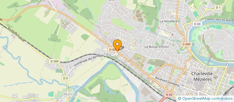 localisation de l'entreprise SARL MELLIER PERE & FILS à WARCQ