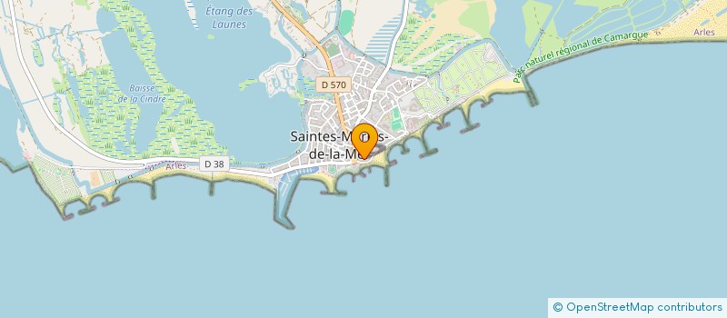 localisation de l'entreprise SARL MELNAT à SAINTES-MARIES-DE-LA-MER