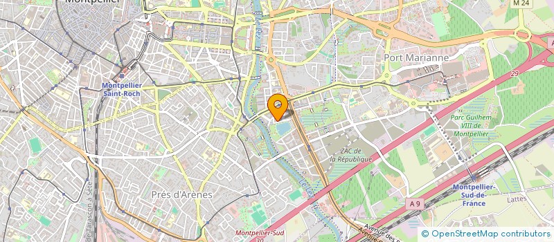 localisation de l'entreprise SARL MELOSO à MONTPELLIER