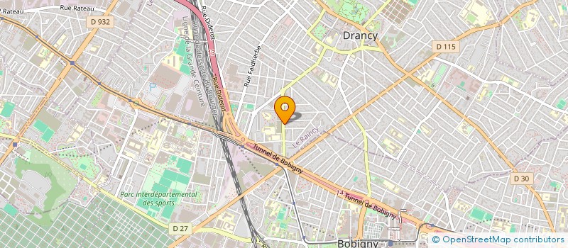 localisation de l'entreprise SARL MELOTEX'S  DRANCY