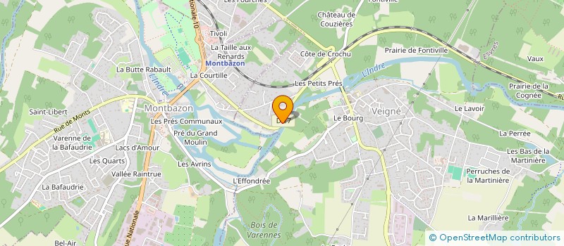 localisation de l'entreprise SARL MEME  VEIGNE