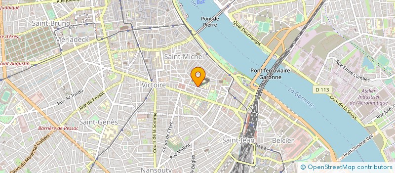 localisation de l'entreprise SARL MENDES à BORDEAUX