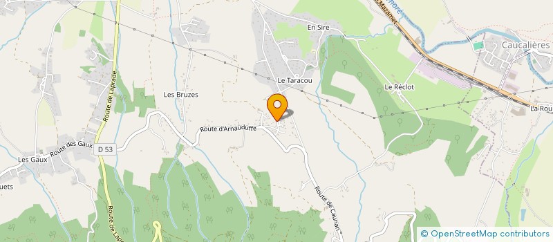 localisation de l'entreprise SARL MENDEZ GERARD à LABRUGUIERE