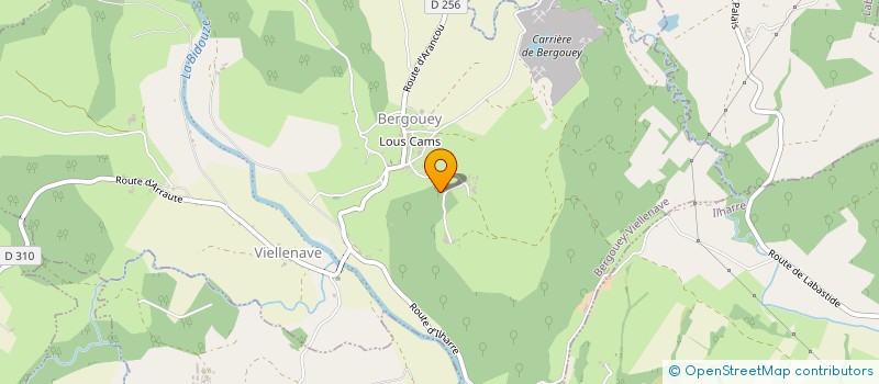 localisation de l'entreprise SARL MENDIBURU à BERGOUEY-VIELLENAVE