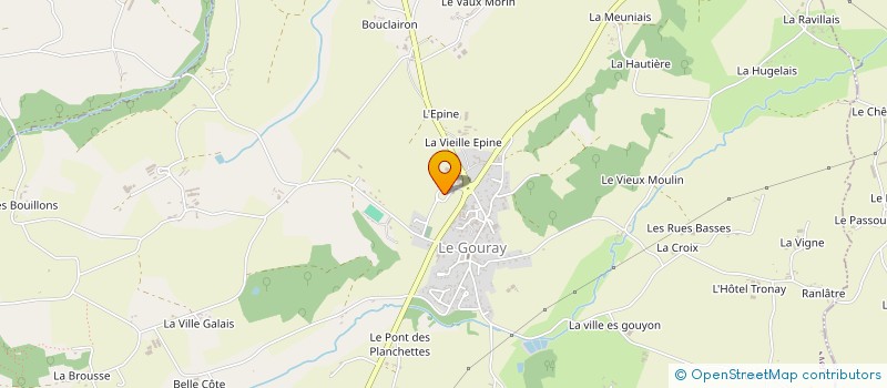 localisation de l'entreprise SARL MENE CONSTRUCTION à LE MENE