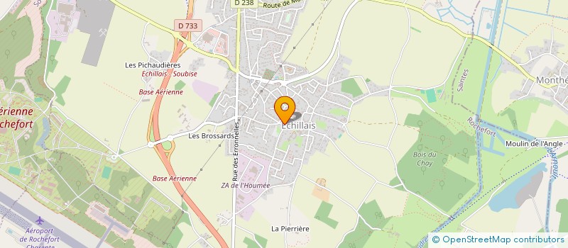 localisation de l'entreprise SARL MENGUY AURELIEN  BEAUGEAY