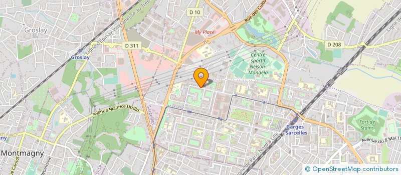localisation de l'entreprise SARL MENORAH à SARCELLES