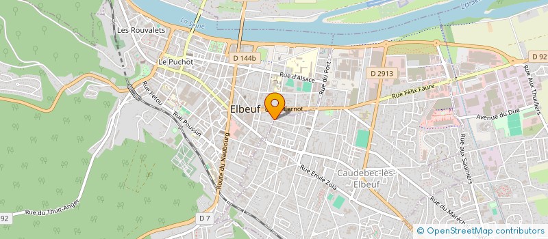 localisation de l'entreprise SARL MENUISERIE DE L OISON  CAUDEBEC-LES-ELBEUF