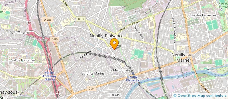 localisation de l'entreprise SARL MENUISERIE FERNANDES  NEUILLY-PLAISANCE