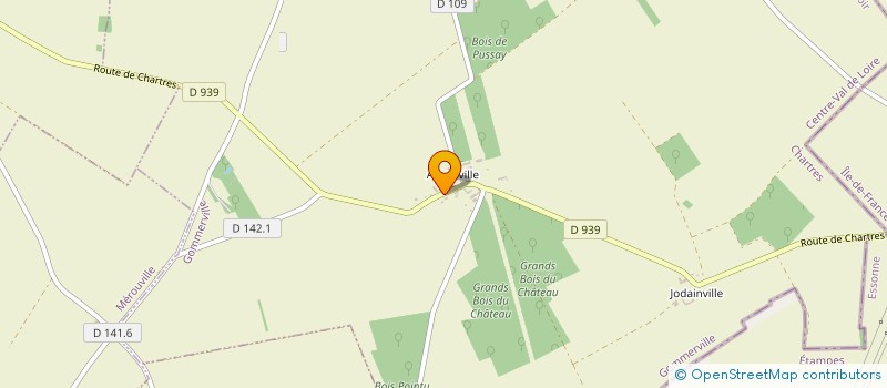 localisation de l'entreprise SARL MENUISERIE ROULLEAU PATRICK à GOMMERVILLE